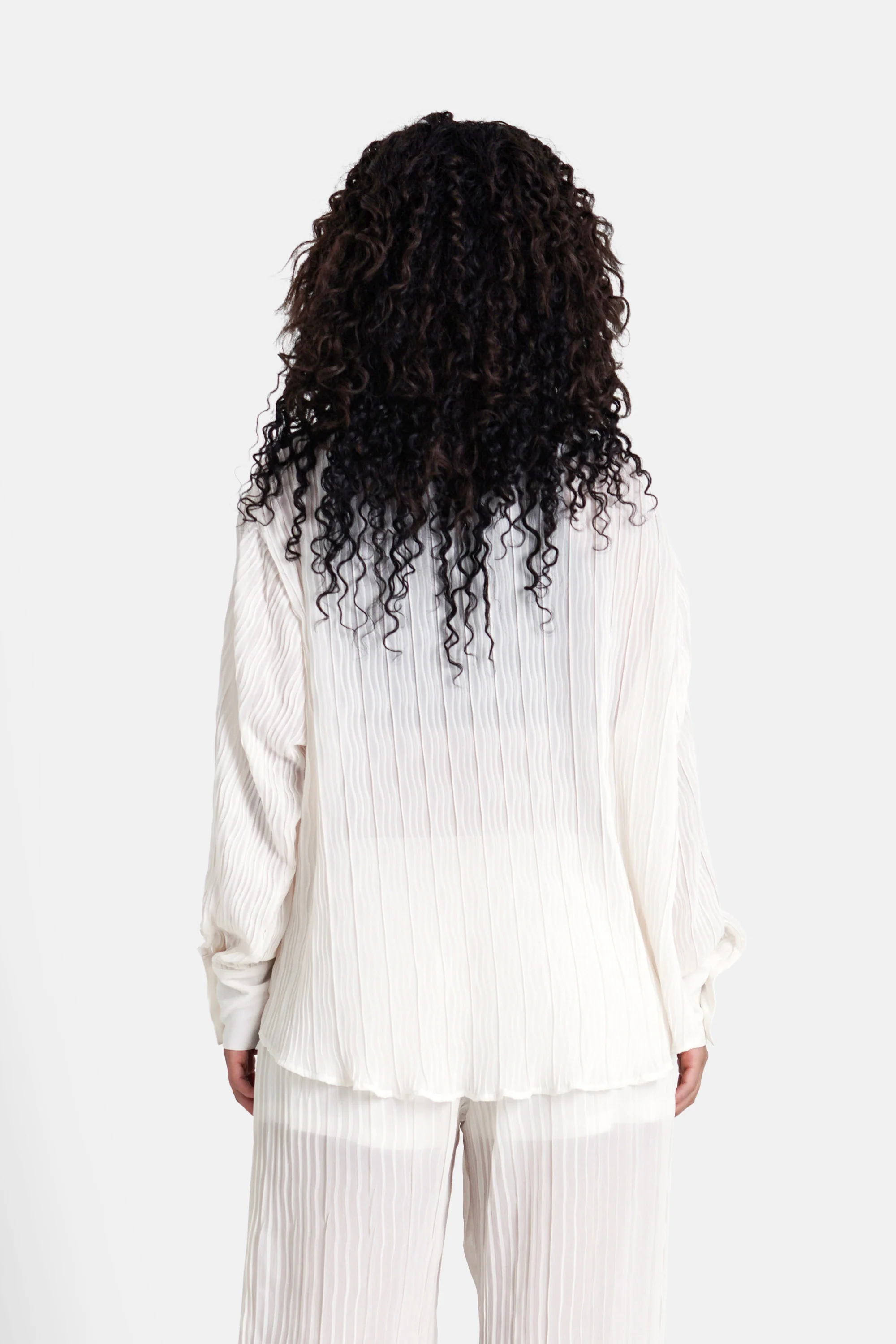 PLEATED l/s shirt - Image 5