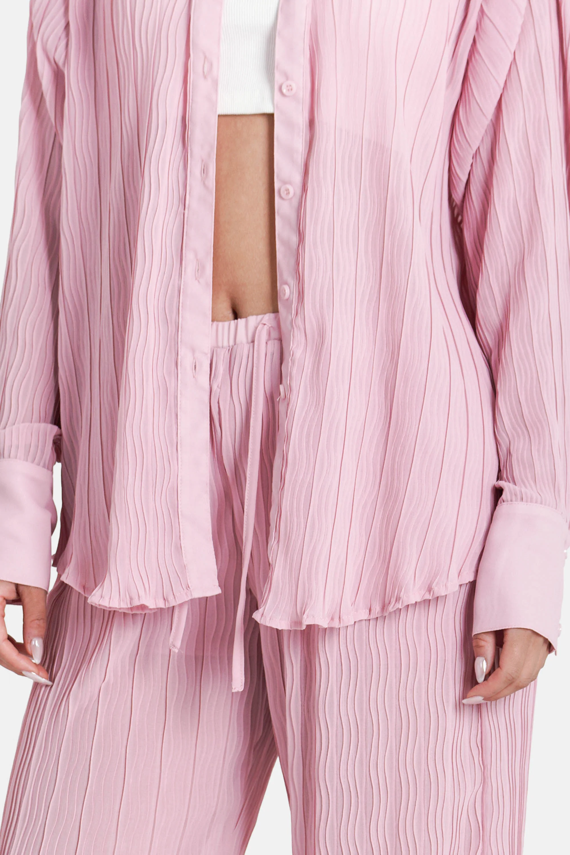 PLEATED l/s shirt - Image 3