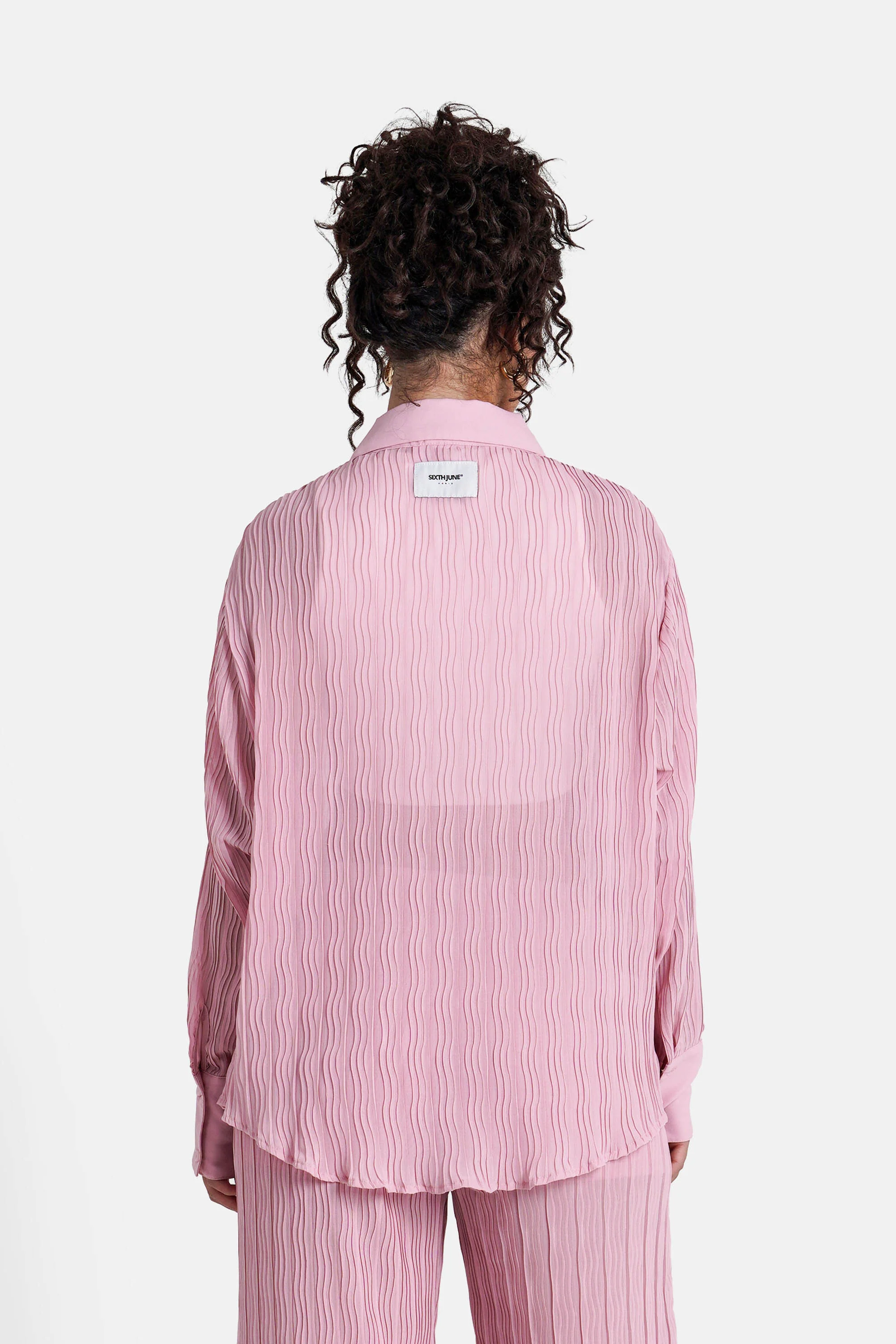PLEATED l/s shirt - Image 5