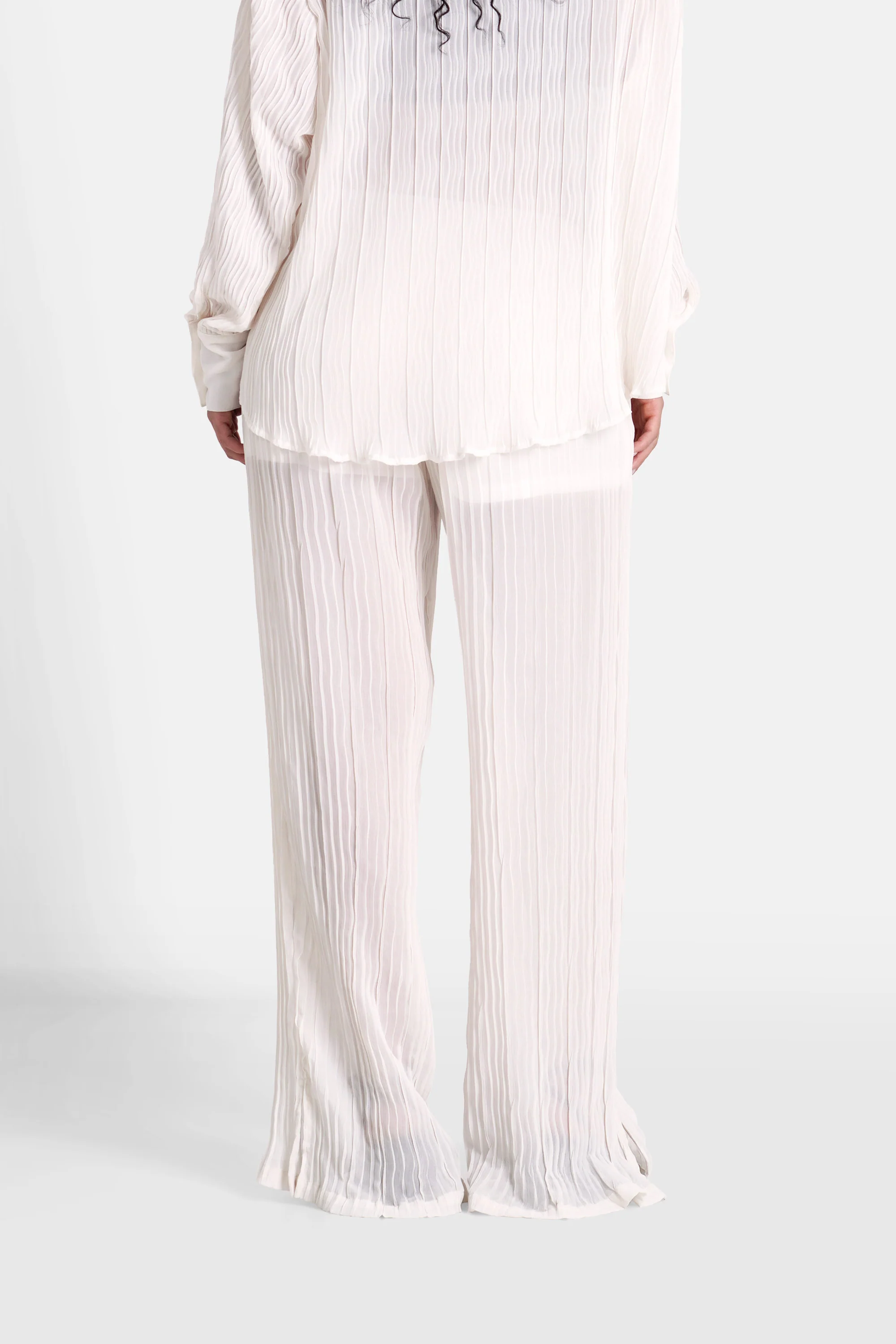 PLEATED wide pant - Image 5