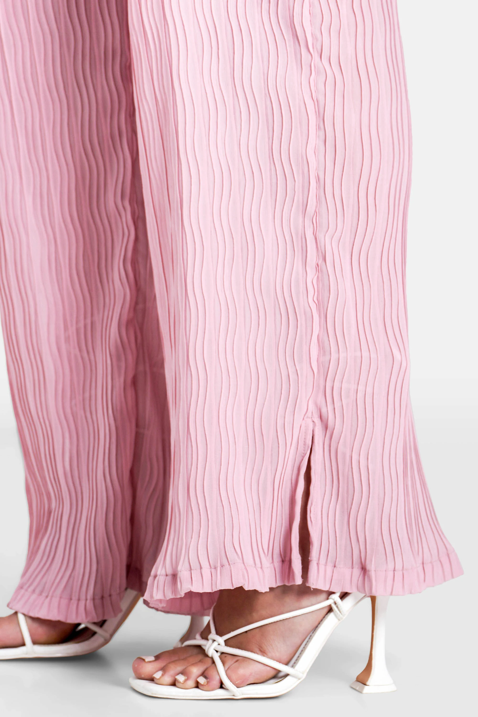 PLEATED wide pant - Image 3