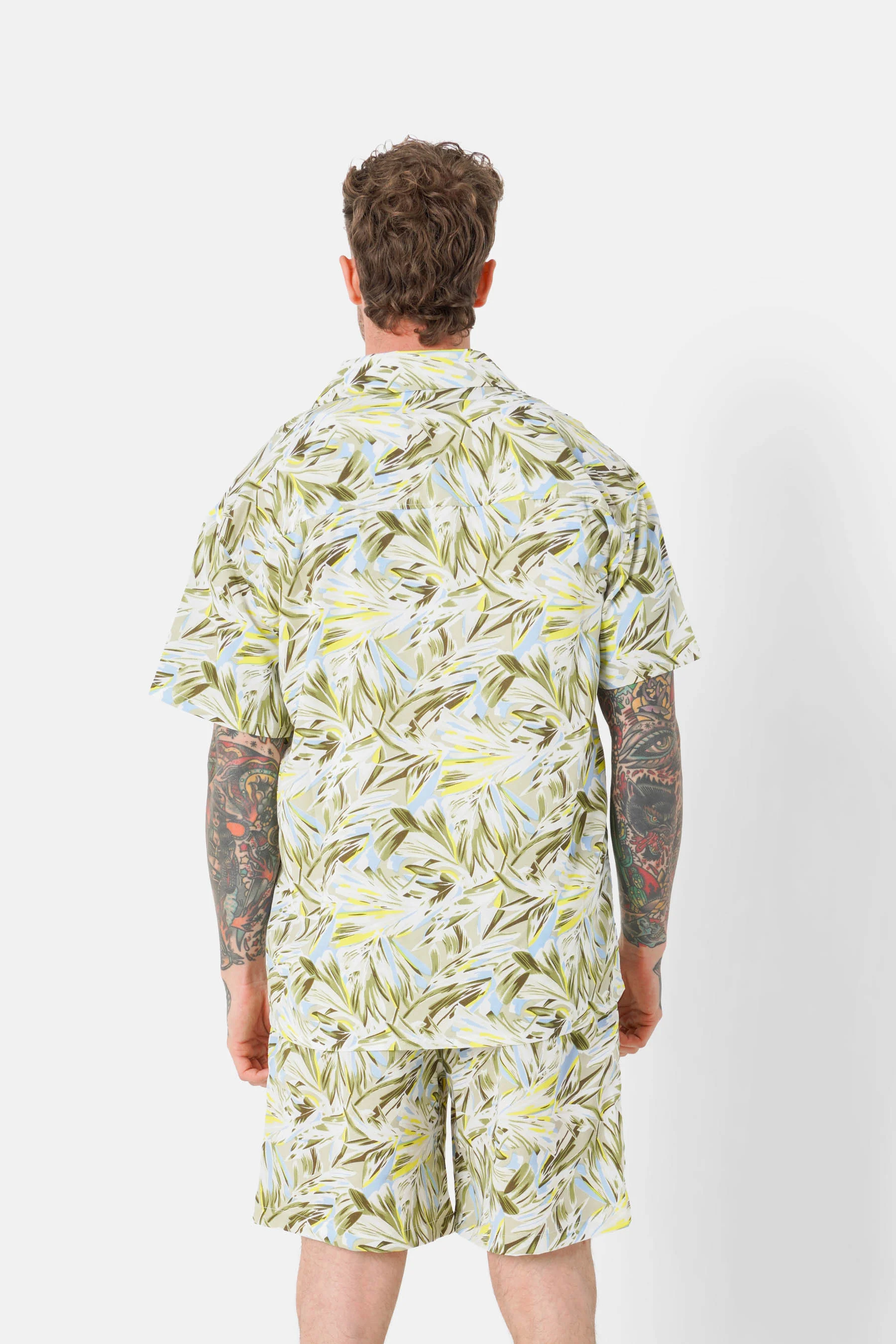Chemise fluide imprimé floral Vert - Image 5