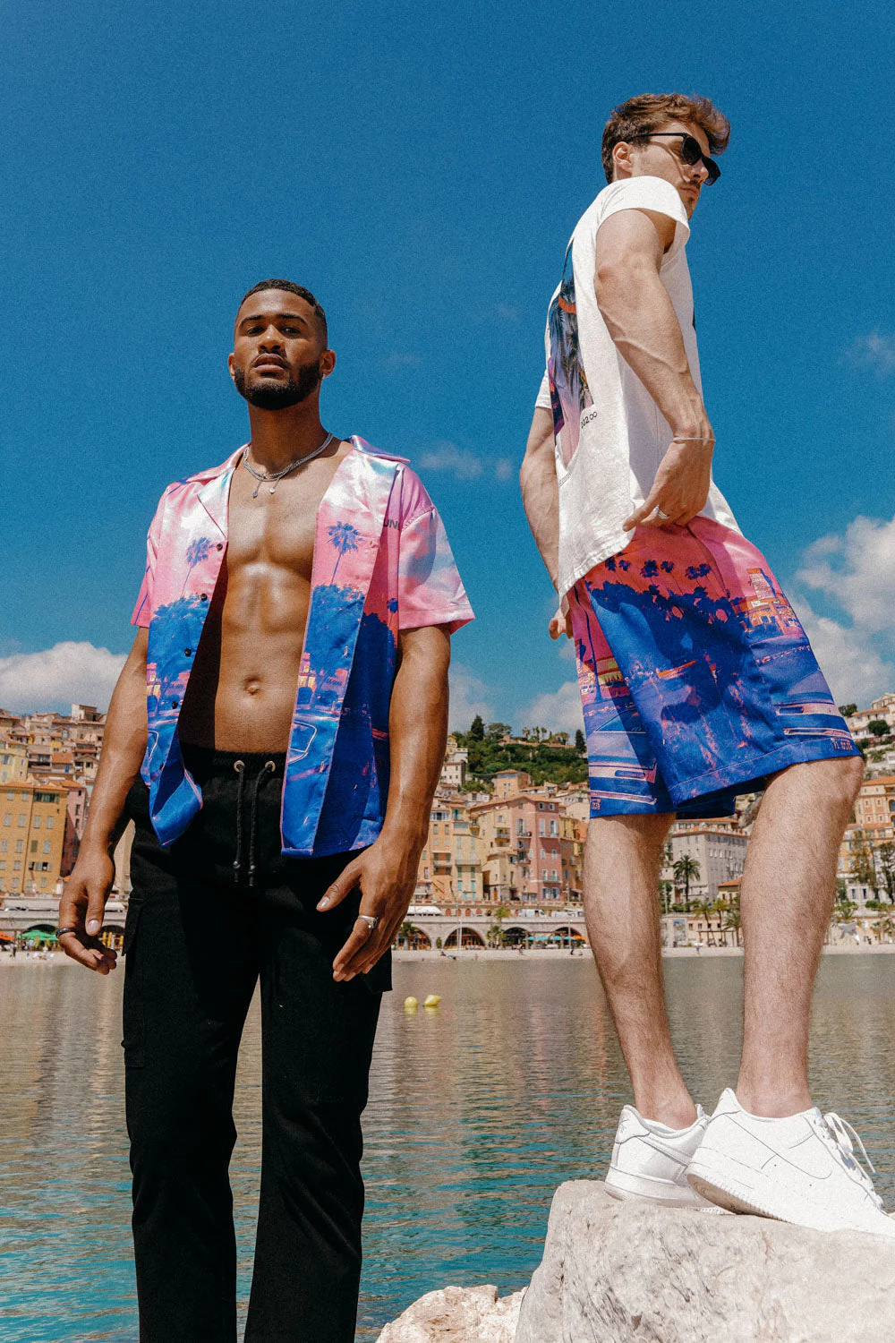 Chemise satiné sunset Rose - Image 6