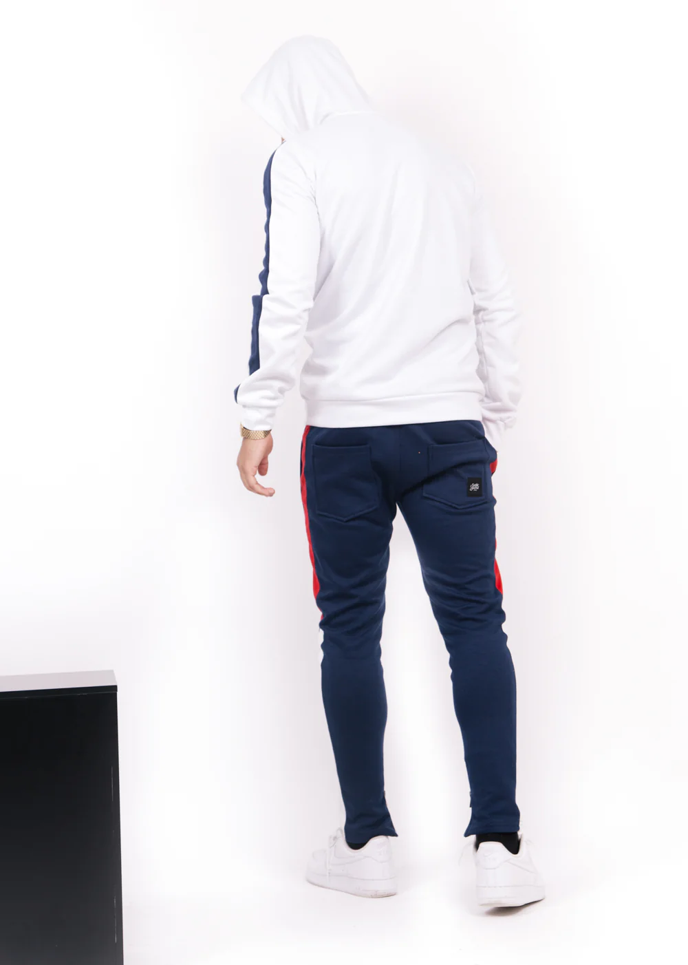 Sweat America blanc bleu rouge - Image 4