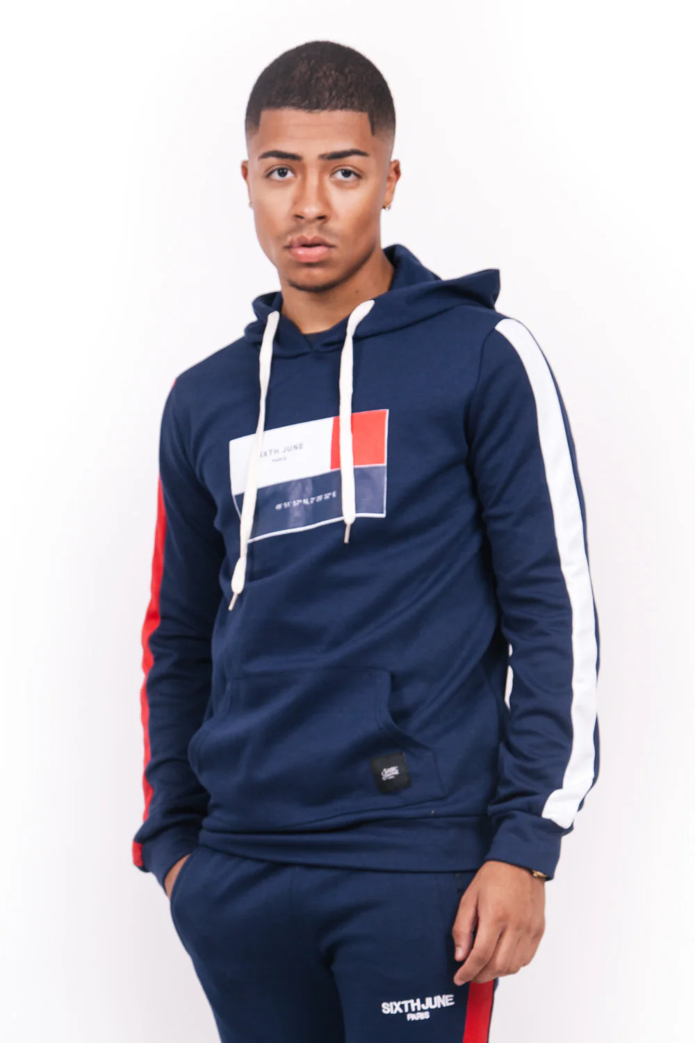 Sweat America bleu blanc rouge - Image 2