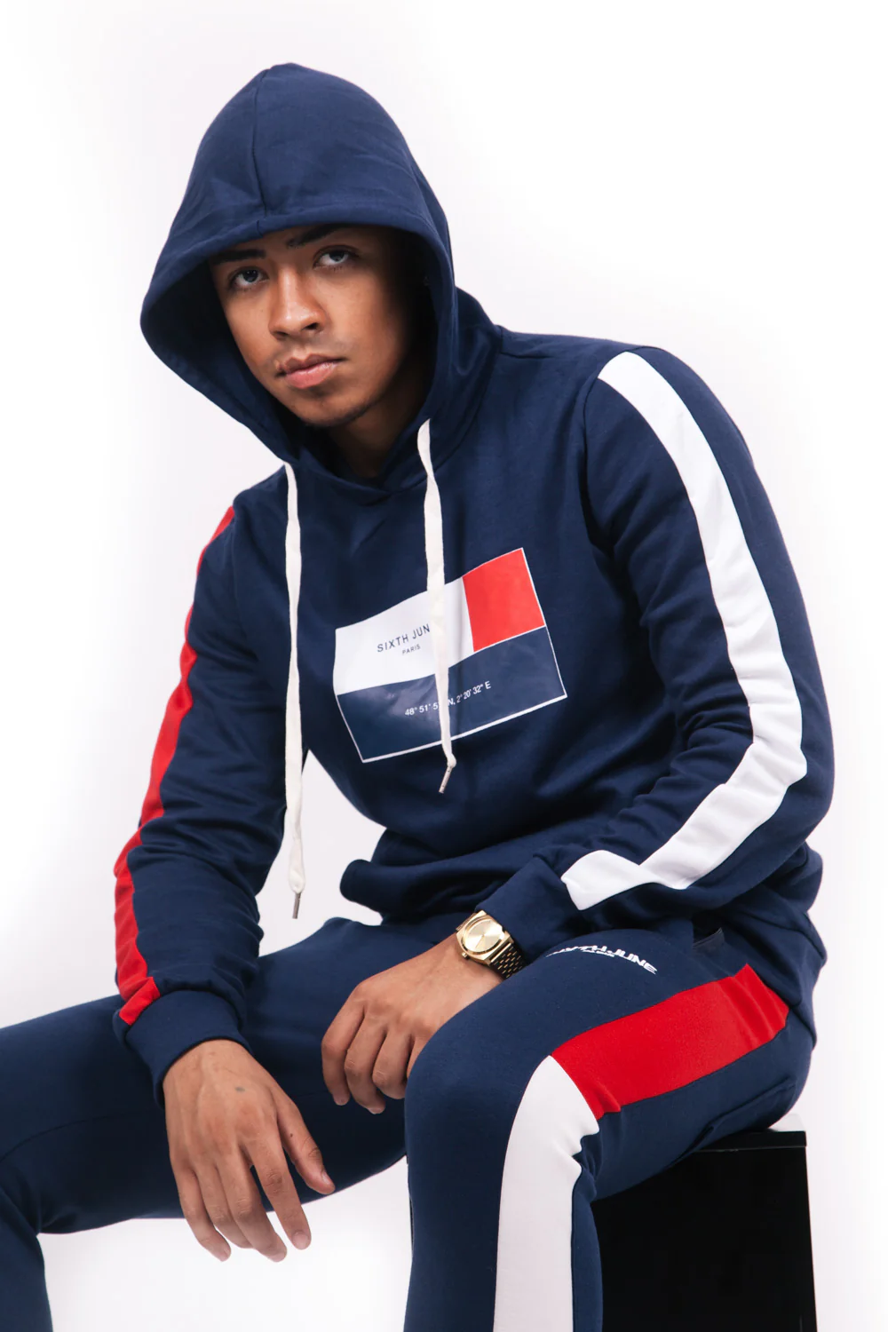 Sweat America bleu blanc rouge - Image 3