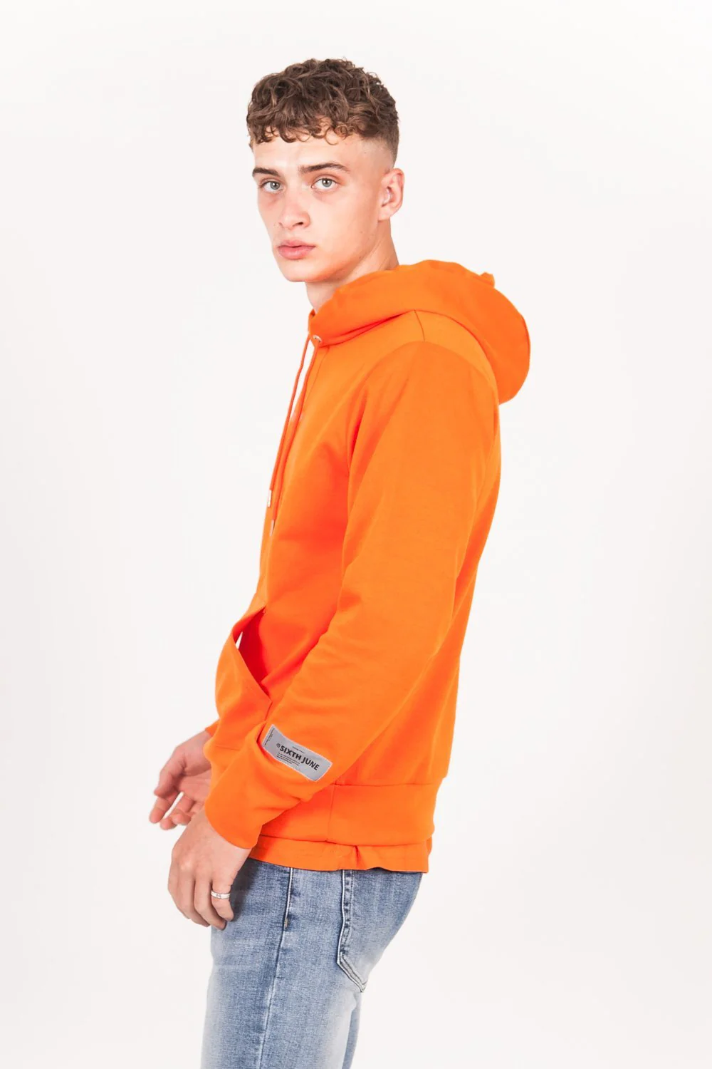 Sweat capuche aluminium orange - Image 5