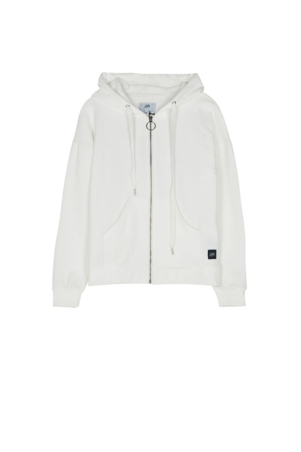 Sweat capuche Bad Gal broderie roses blanc - Image 6