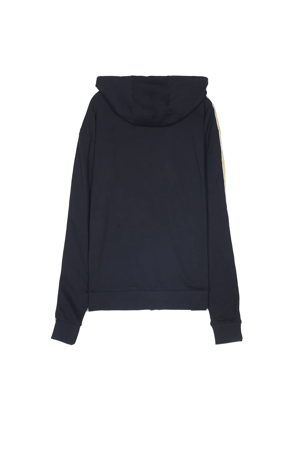 Sweat capuche bandes dorées noir - Image 7