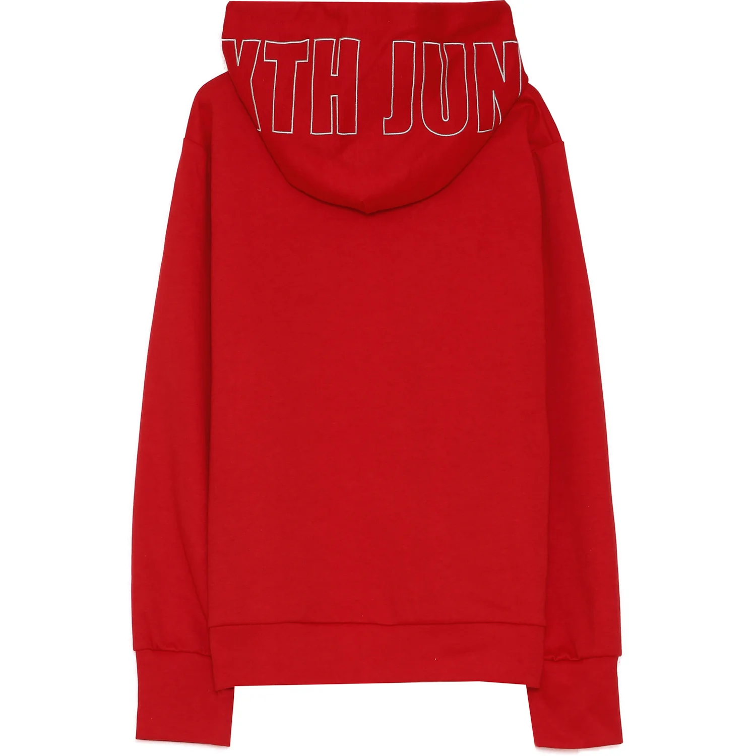 Sweat capuche broderie logo rouge - Image 9