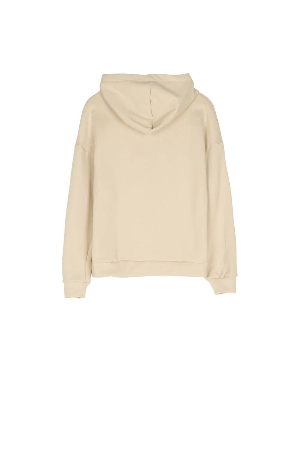 Sweat capuche classique beige - Image 5