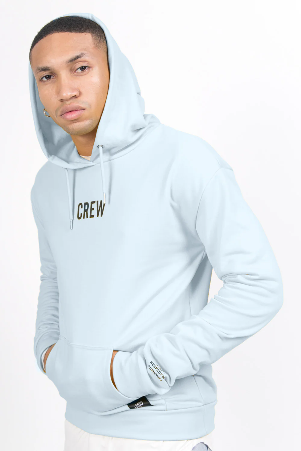 Sweat capuche crew tour bleu - Image 6