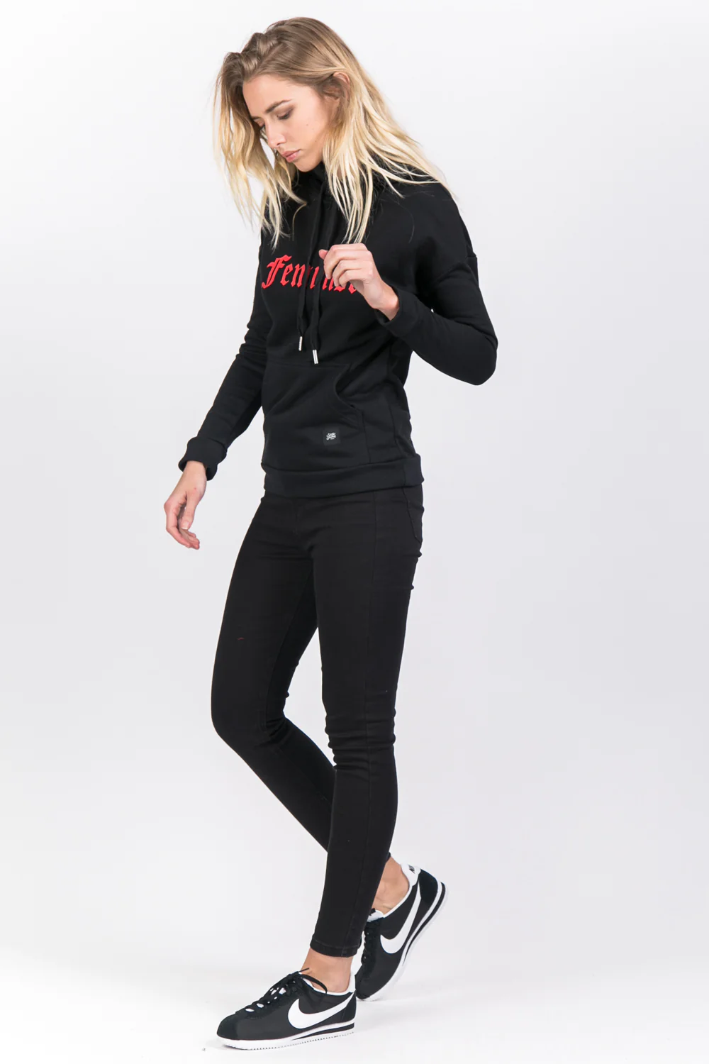 Sweat capuche Feminist noir - Image 4