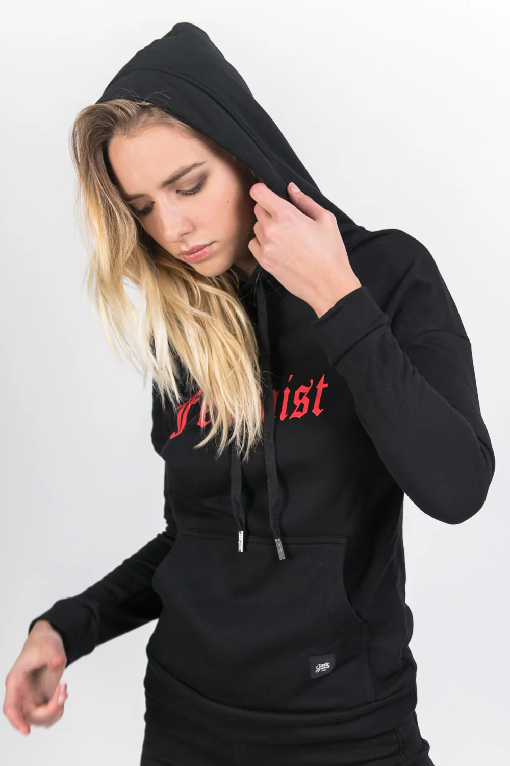 Sweat capuche Feminist noir - Image 5
