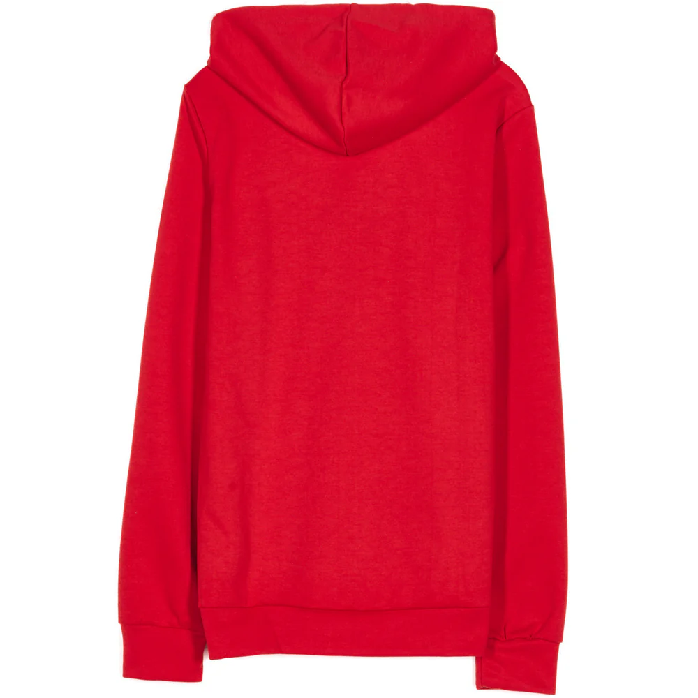 Sweat capuche grand logo rouge - Image 5