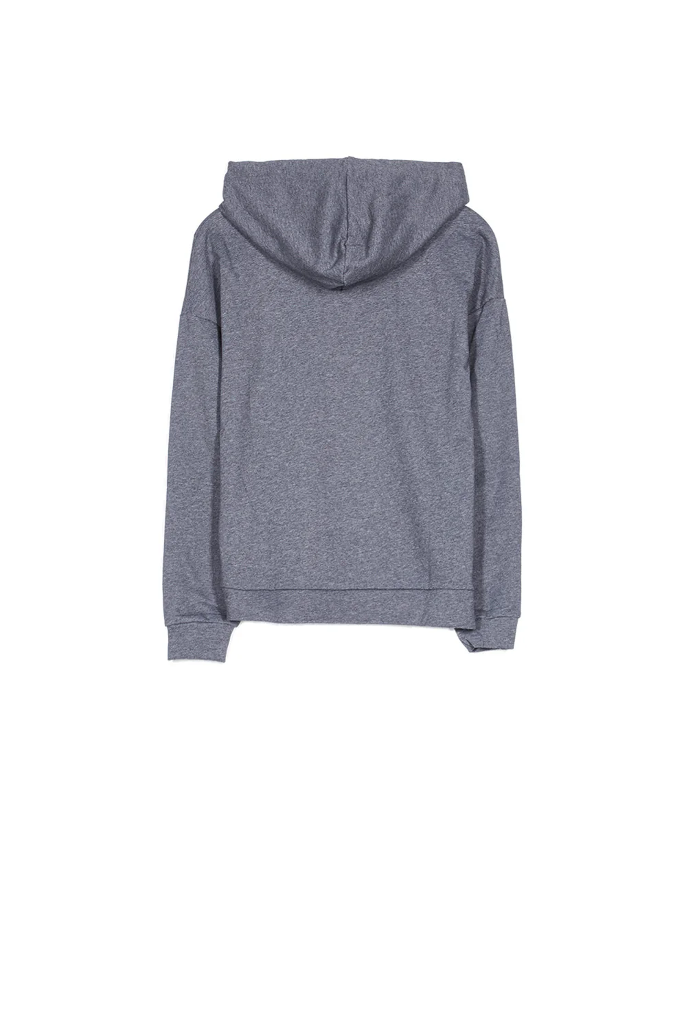 Sweat capuche logo gothique Sixth June gris foncé - Image 6