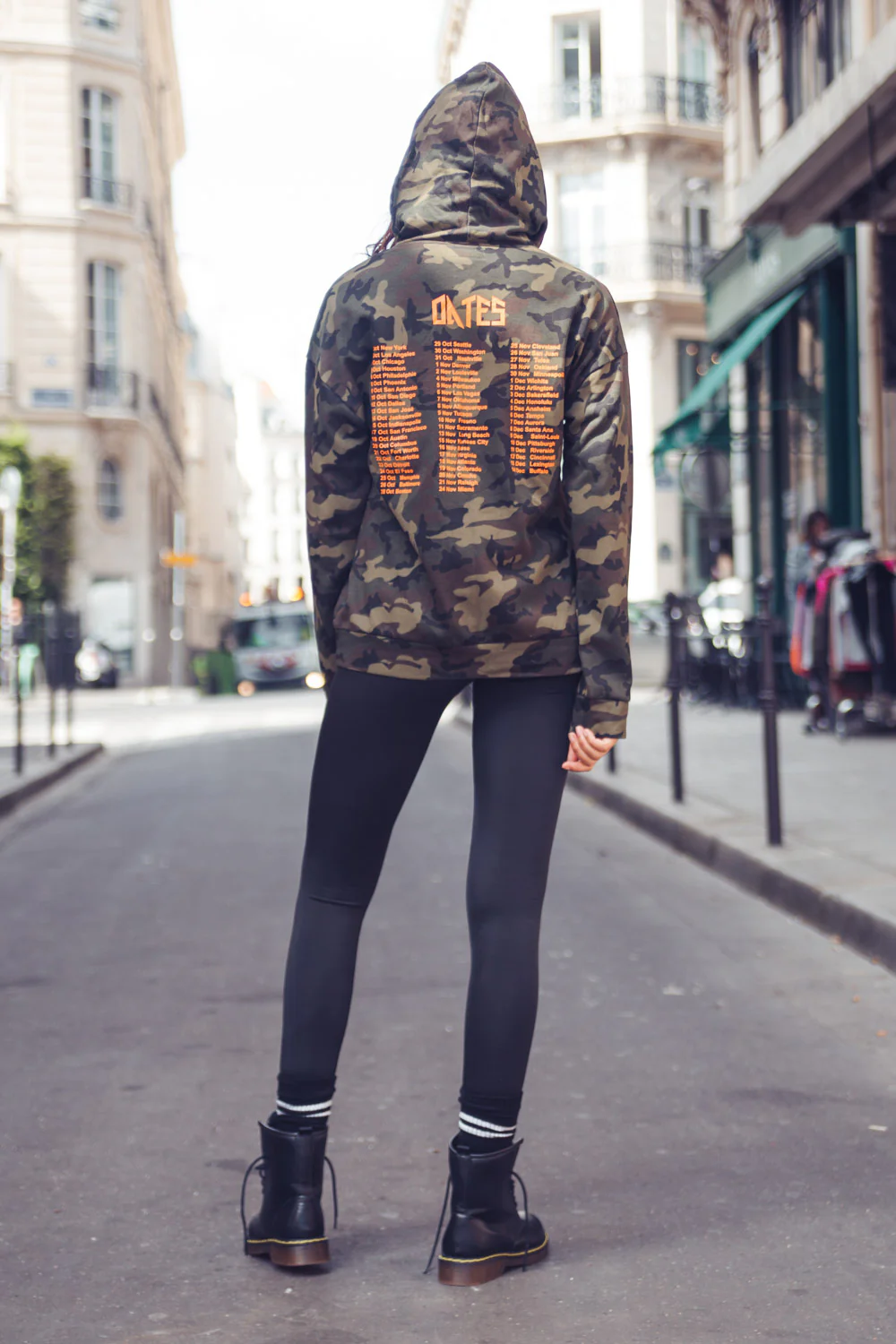 Sweat capuche Monsters Tour camouflage - Image 7