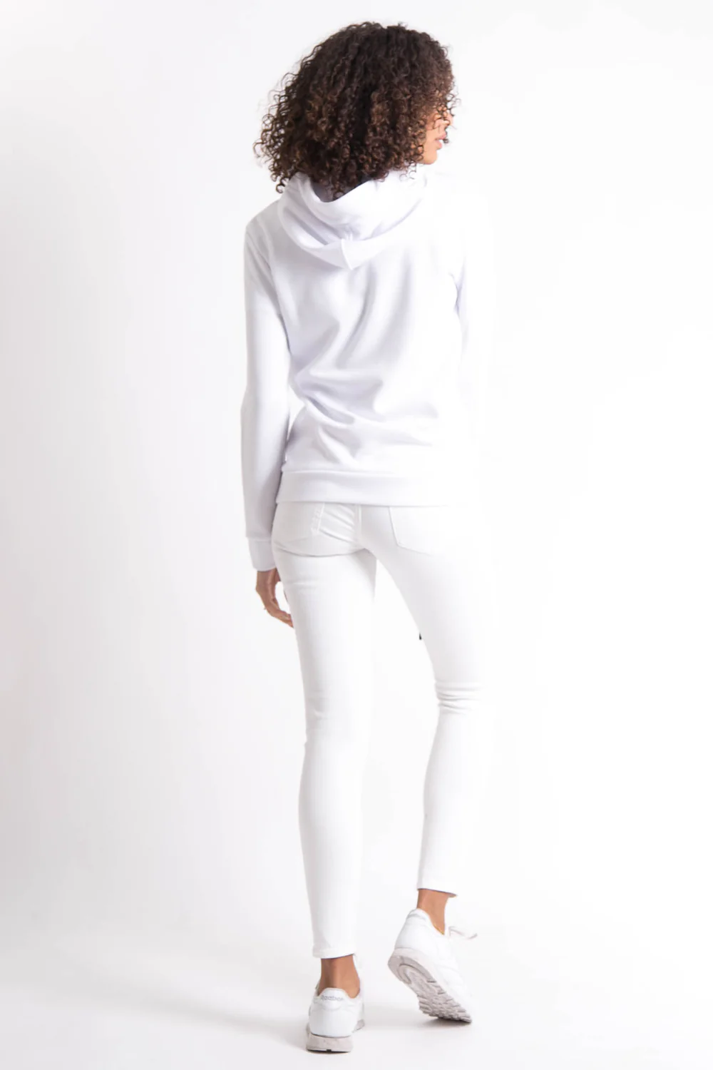 Sweat capuche Sendnudes blanc - Image 4