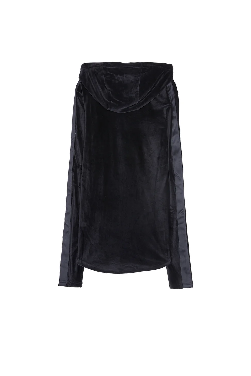Sweat capuche velours noir - Image 7