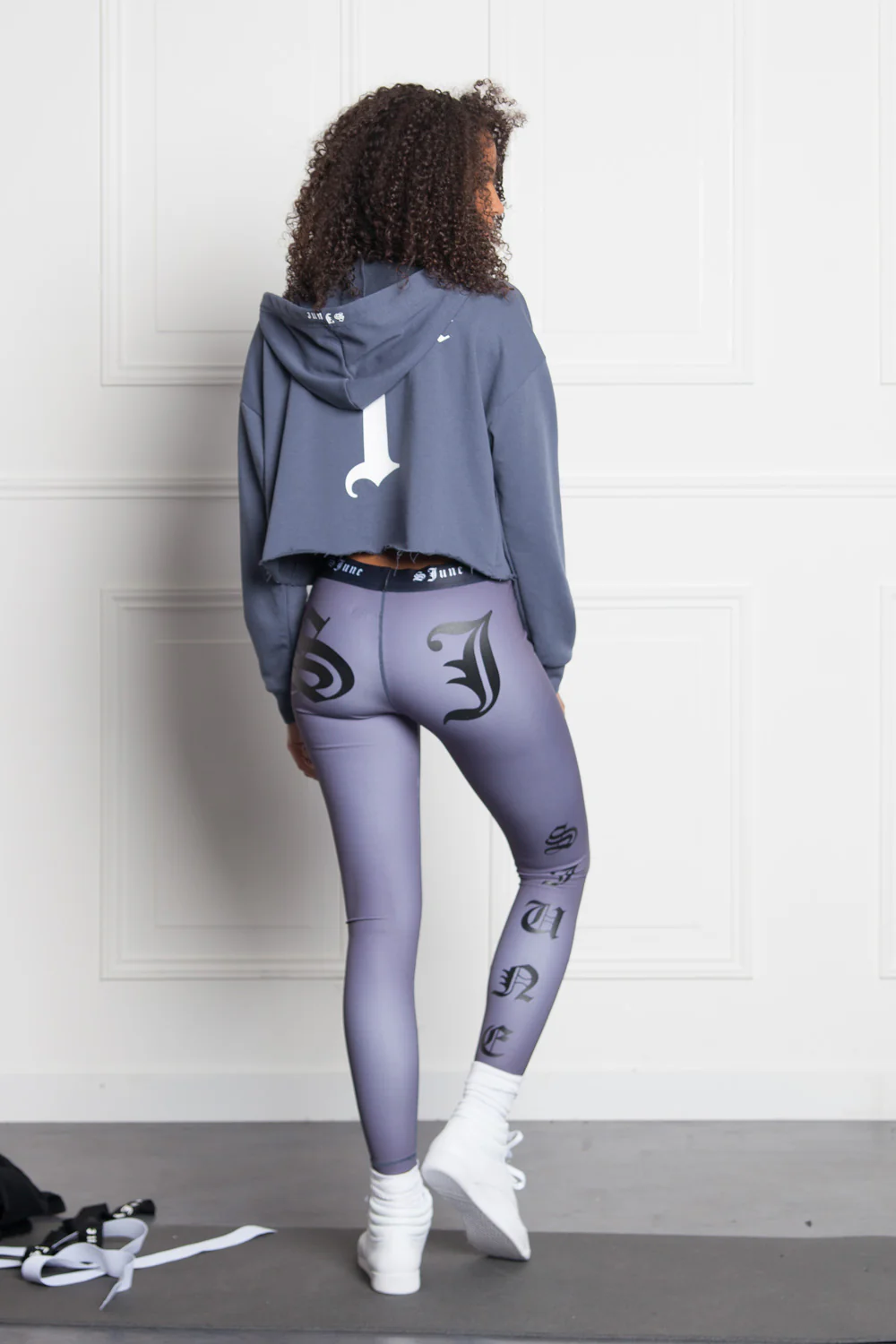 Sweat zippé oversize SJune 1 gothique bleu foncé - Image 6
