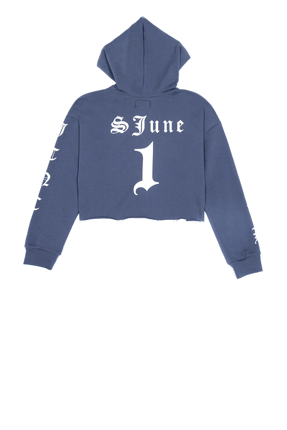 Sweat zippé oversize SJune 1 gothique bleu foncé - Image 7