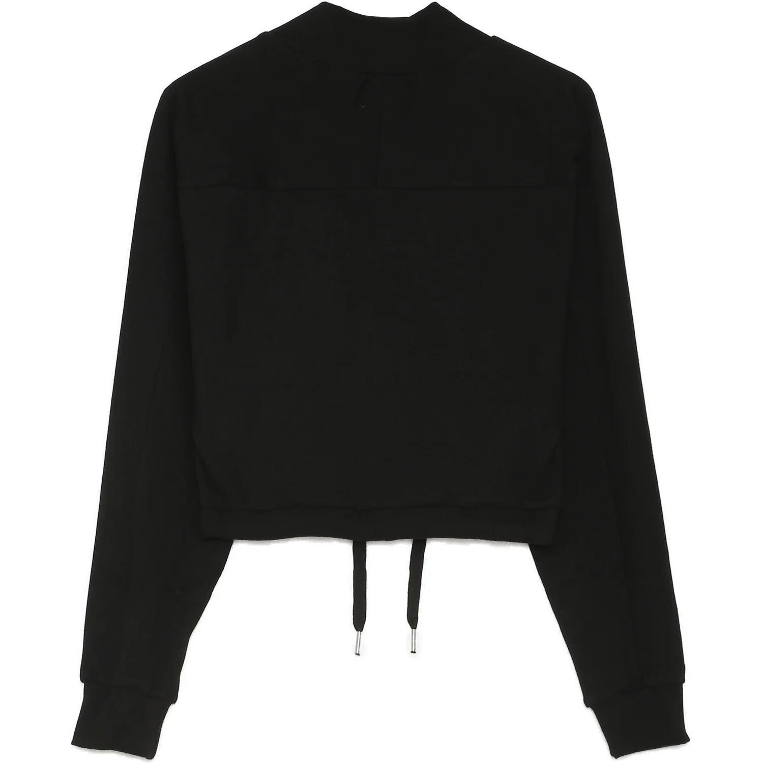 Pull cordon col montant noir - Image 7