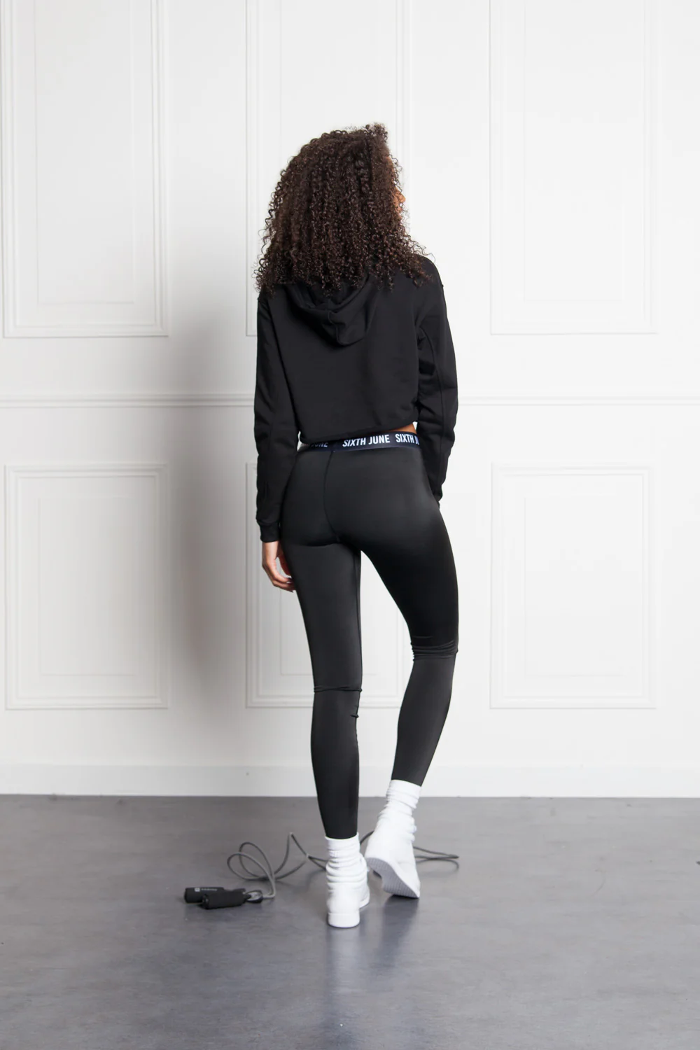 Sweat court logo Sport noir W2406CSW - Image 3