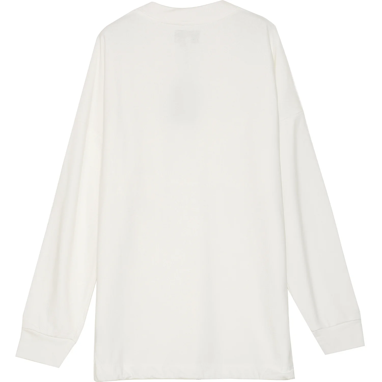Sweat large élastique blanc cassé - Image 7