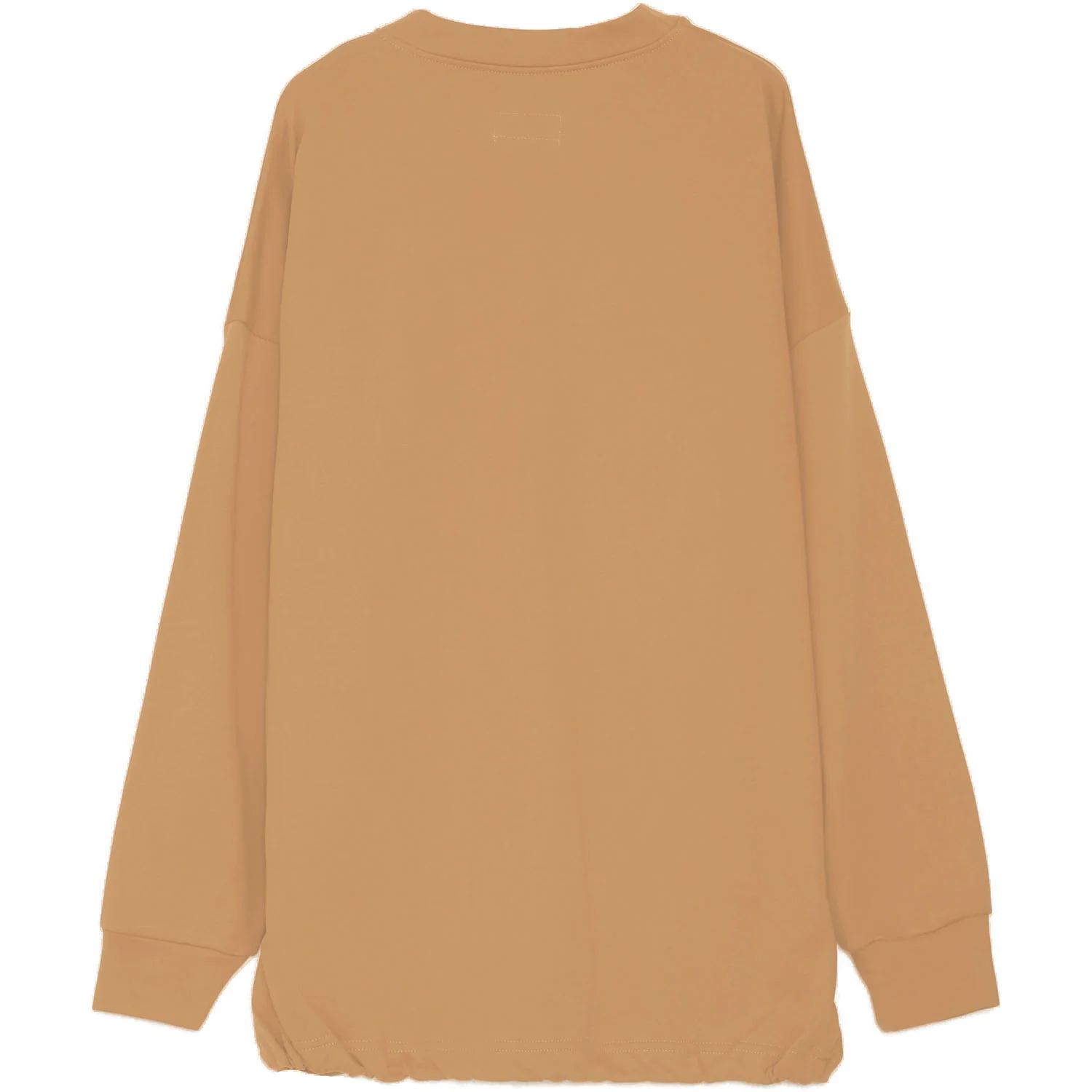 Sweat large élastique marron - Image 7