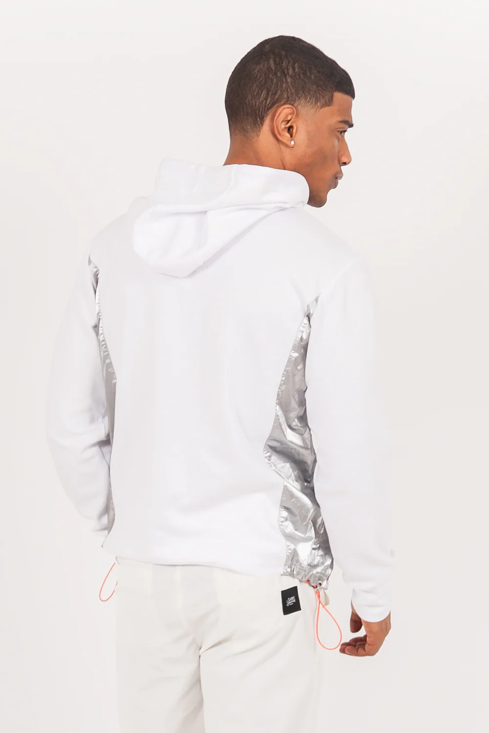 Sweat multi-poches brillantes blanc - Image 5