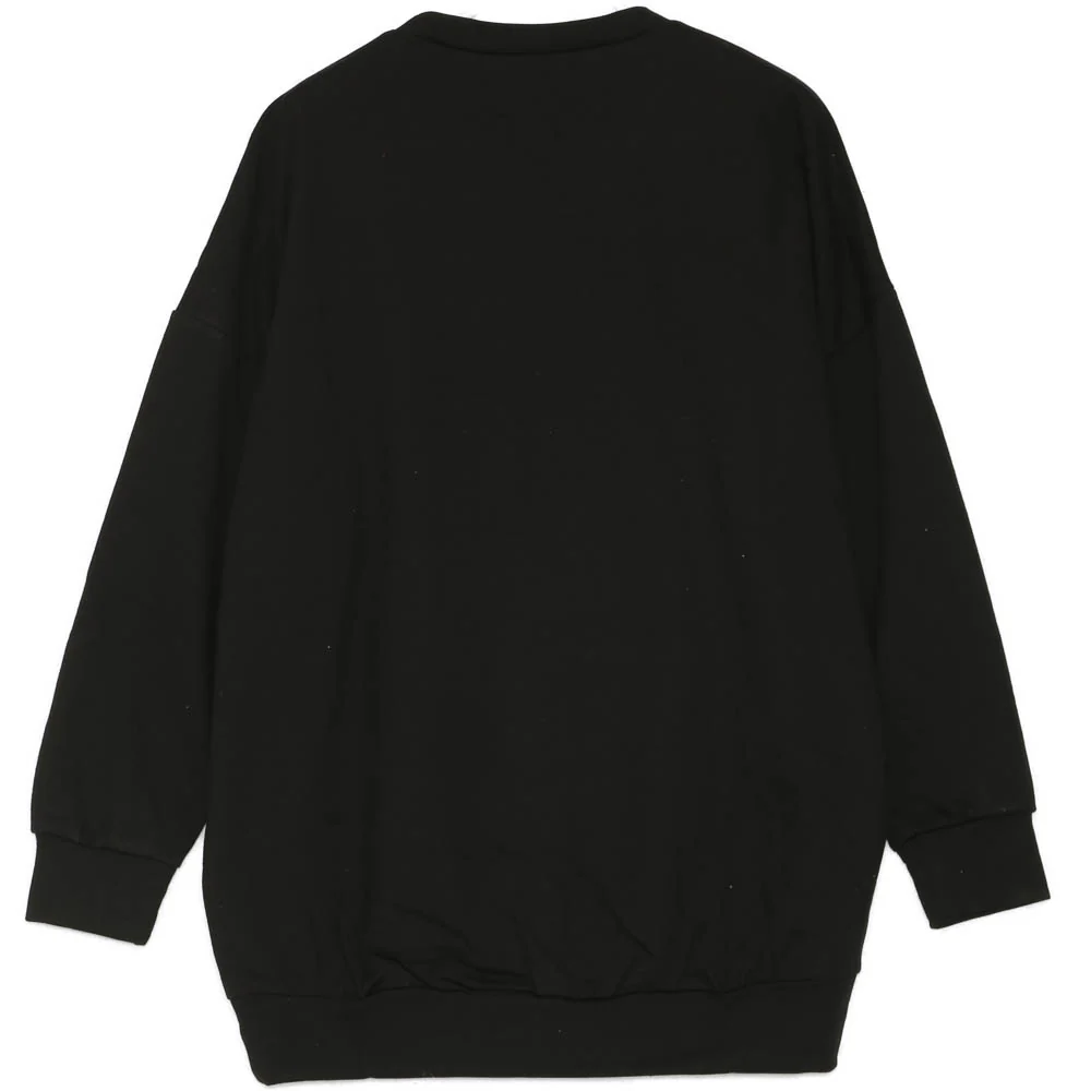 Sweat oversize imprimé océan noir - Image 7