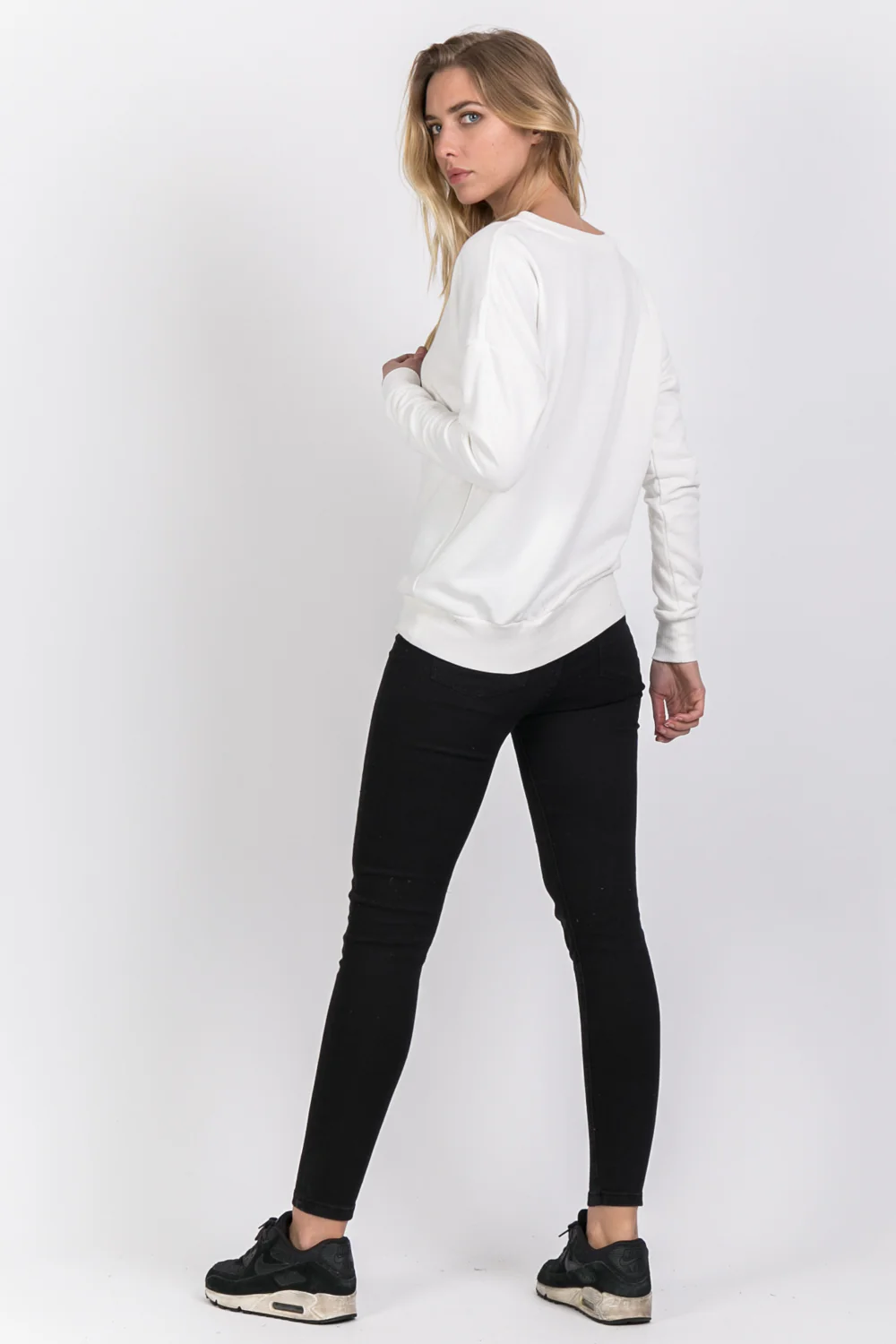 Sweat Parisiennes de Paris Blanc - Image 3