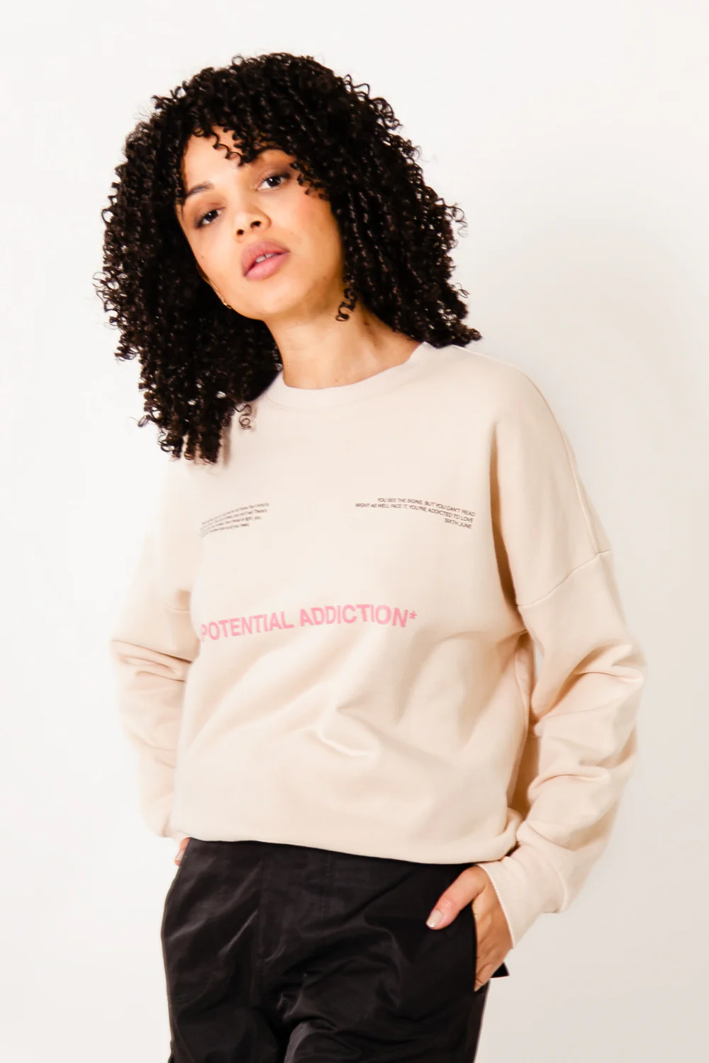 Sweat potential addiction beige - Image 2