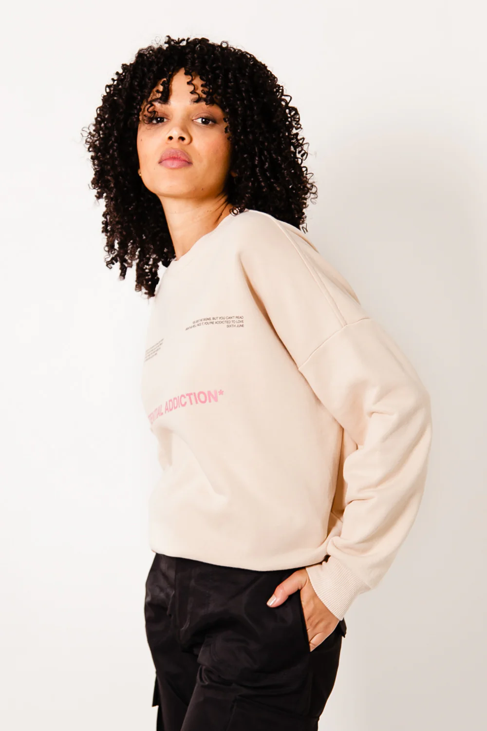 Sweat potential addiction beige - Image 3