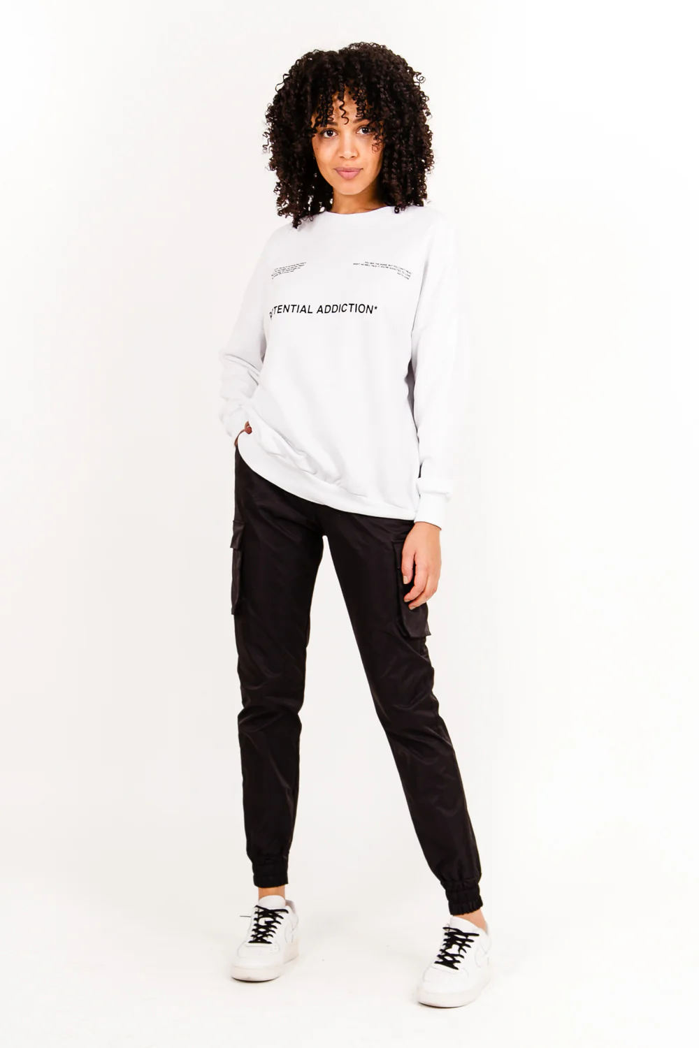 Sweat potential addiction blanc - Image 5