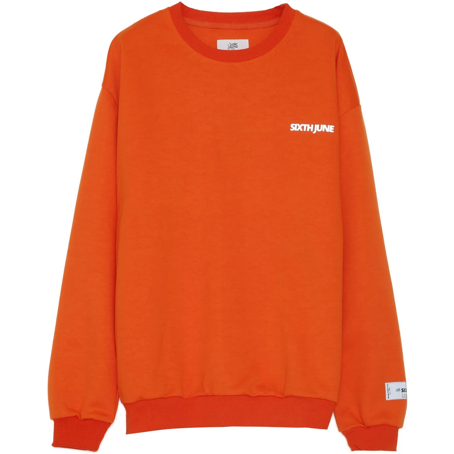 Sweat réfléchissant patch logo orange - Image 8