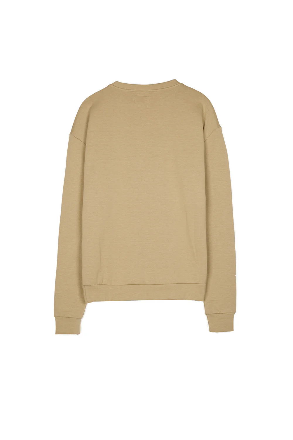 Sweat-shirt col rond classique beige - Image 7