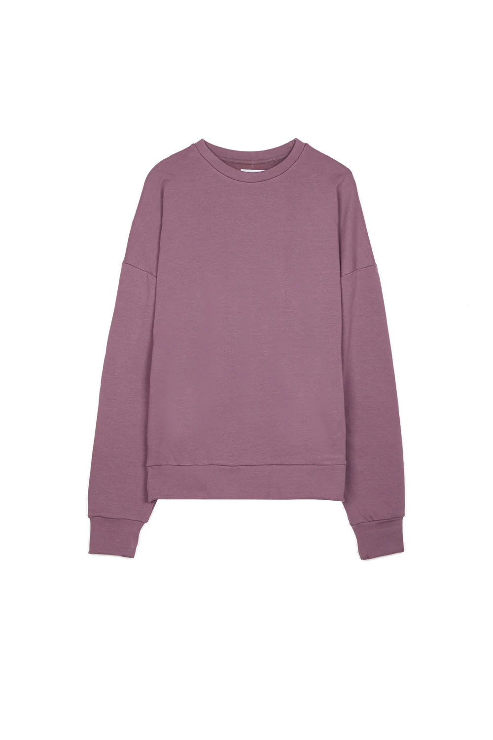 Sweat-shirt épaules tombantes violet