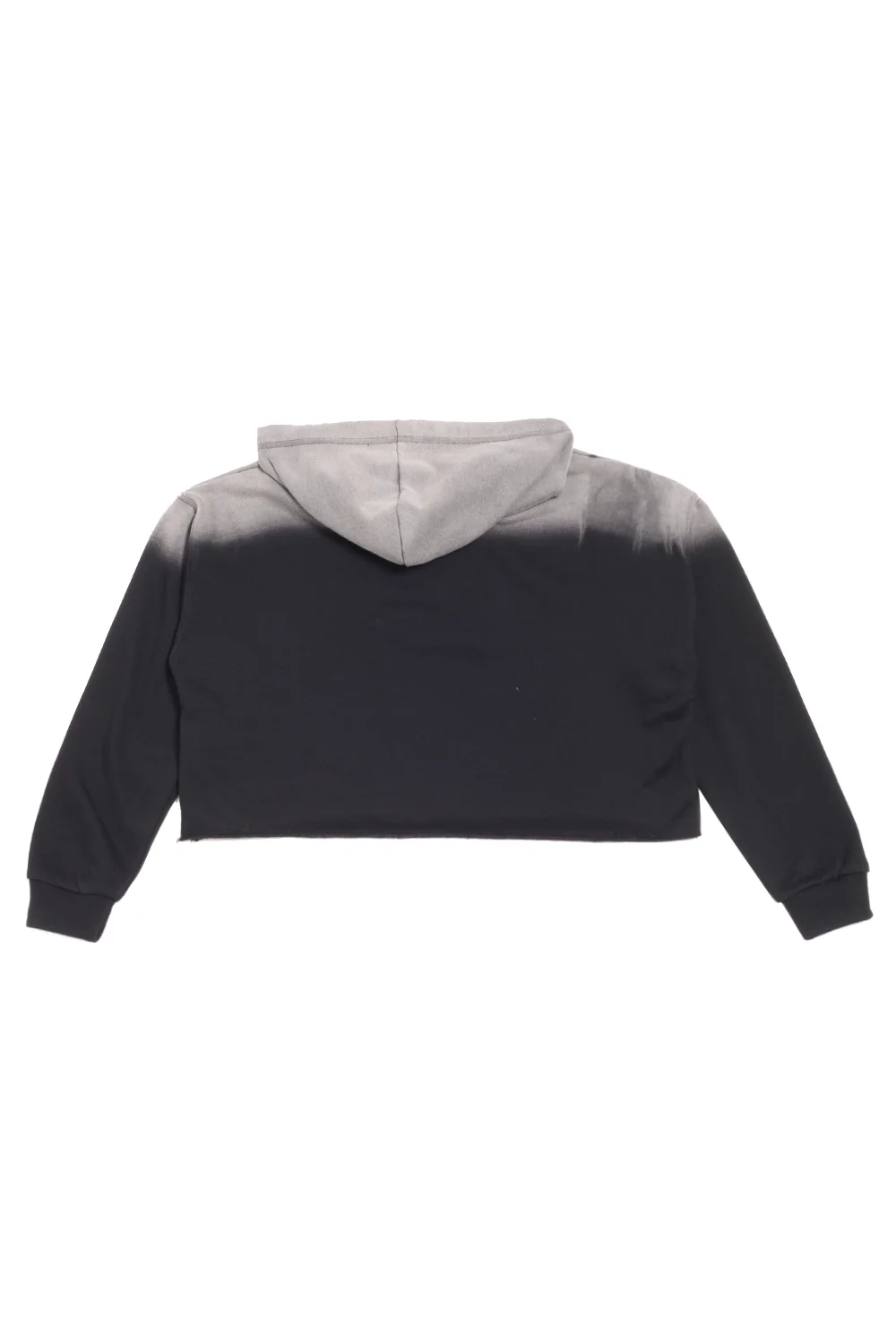 Sweat-shirt tie and dye Femme noir W2326VSW - Image 4