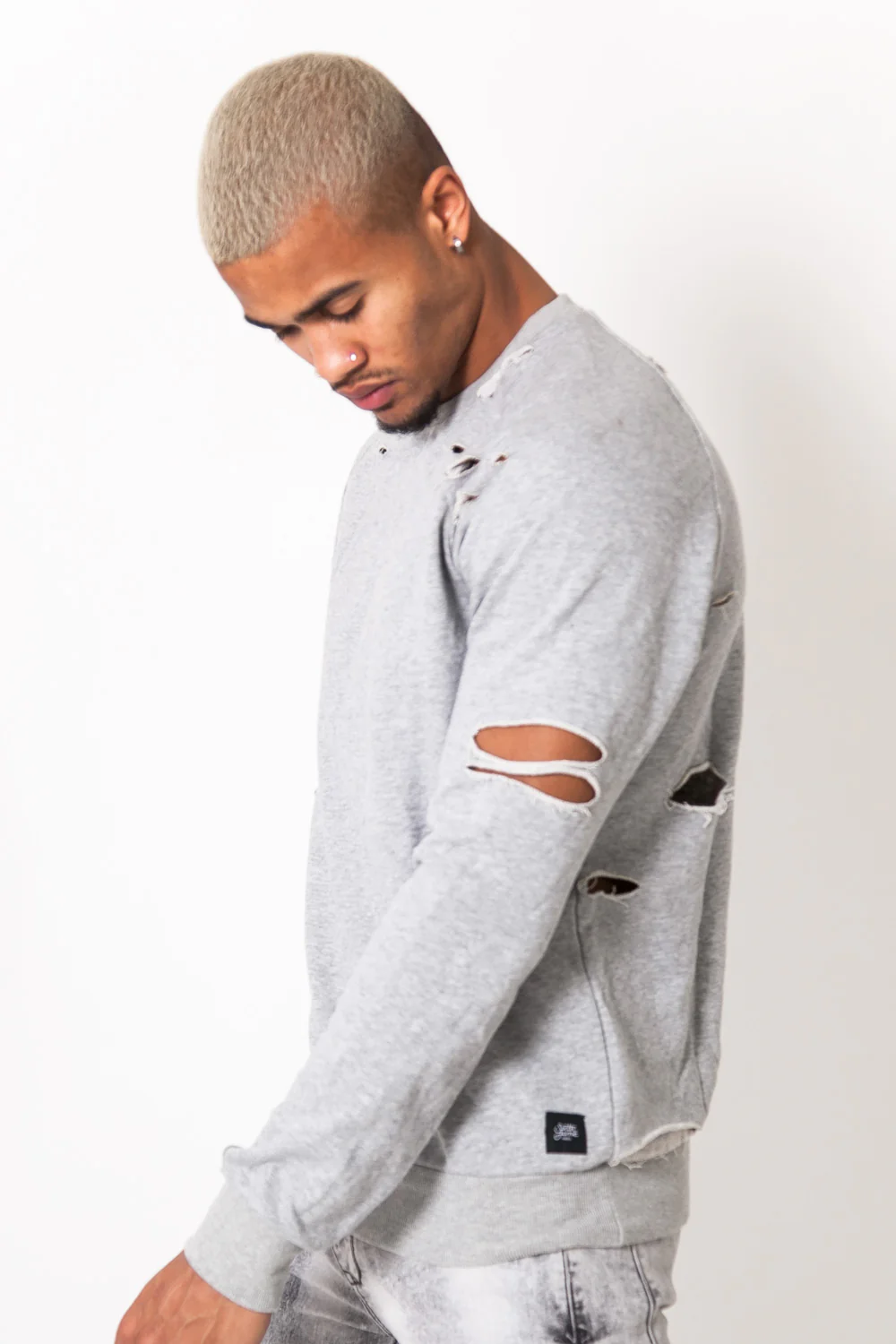 Sweat destroy gris 289AW - Image 3
