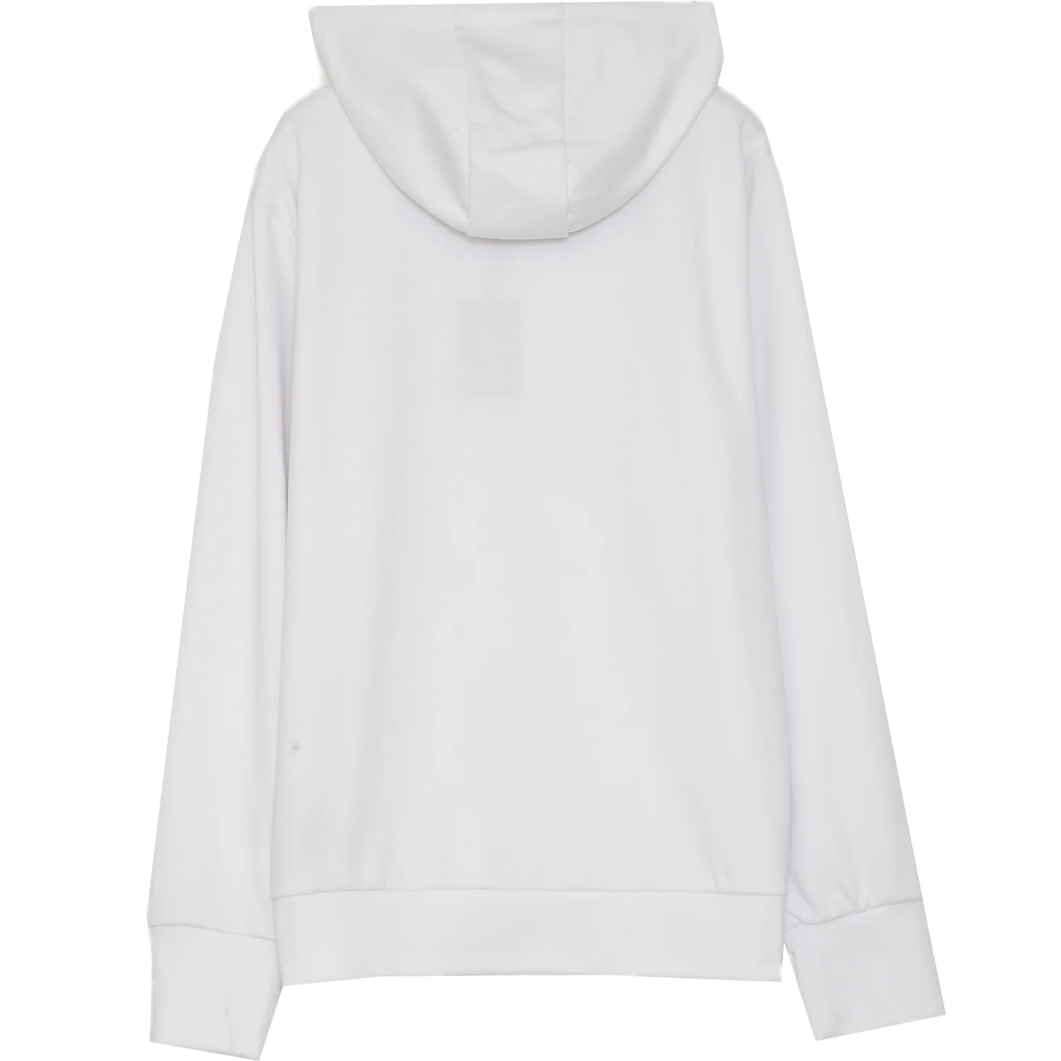 Sweat zippé texté imprimé blanc - Image 6