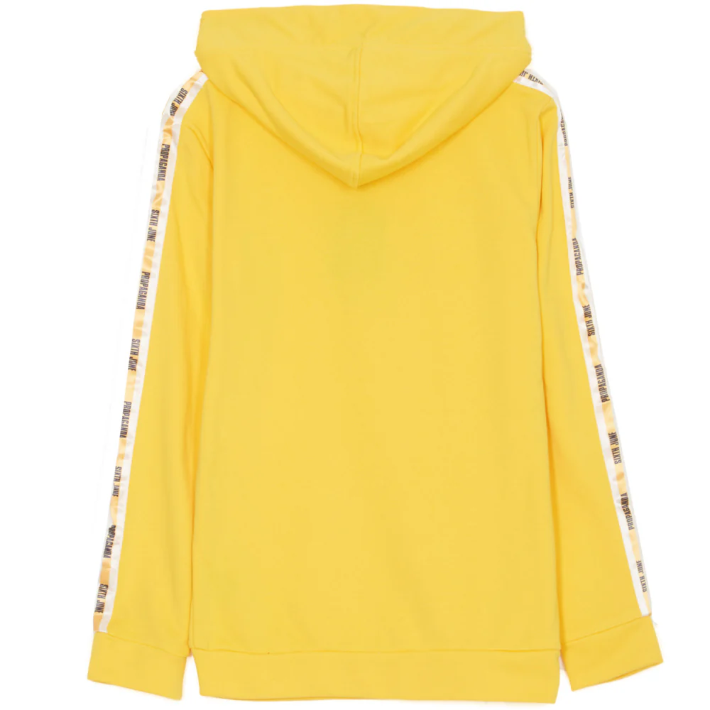 Sweatshirt bandes Propaganda jaune - Image 7