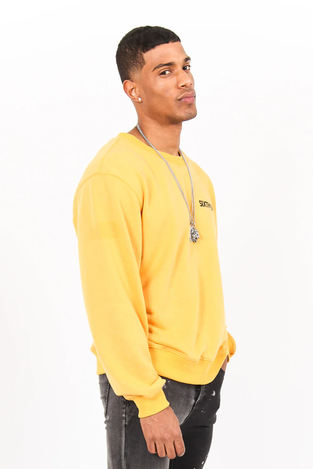 Sweatshirt imprimé double logo - Image 3