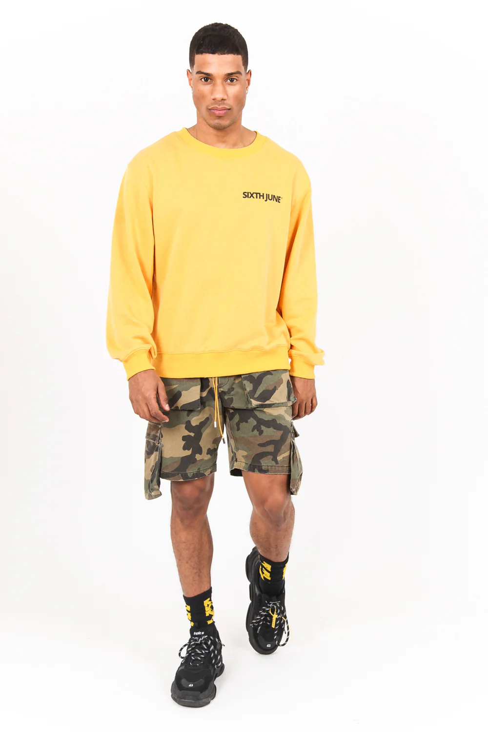 Sweatshirt imprimé double logo - Image 5