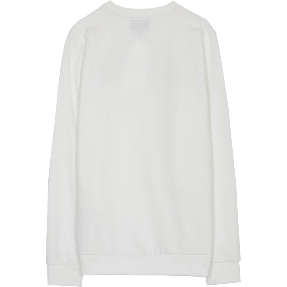 Sweatshirt logo université blanc - Image 5