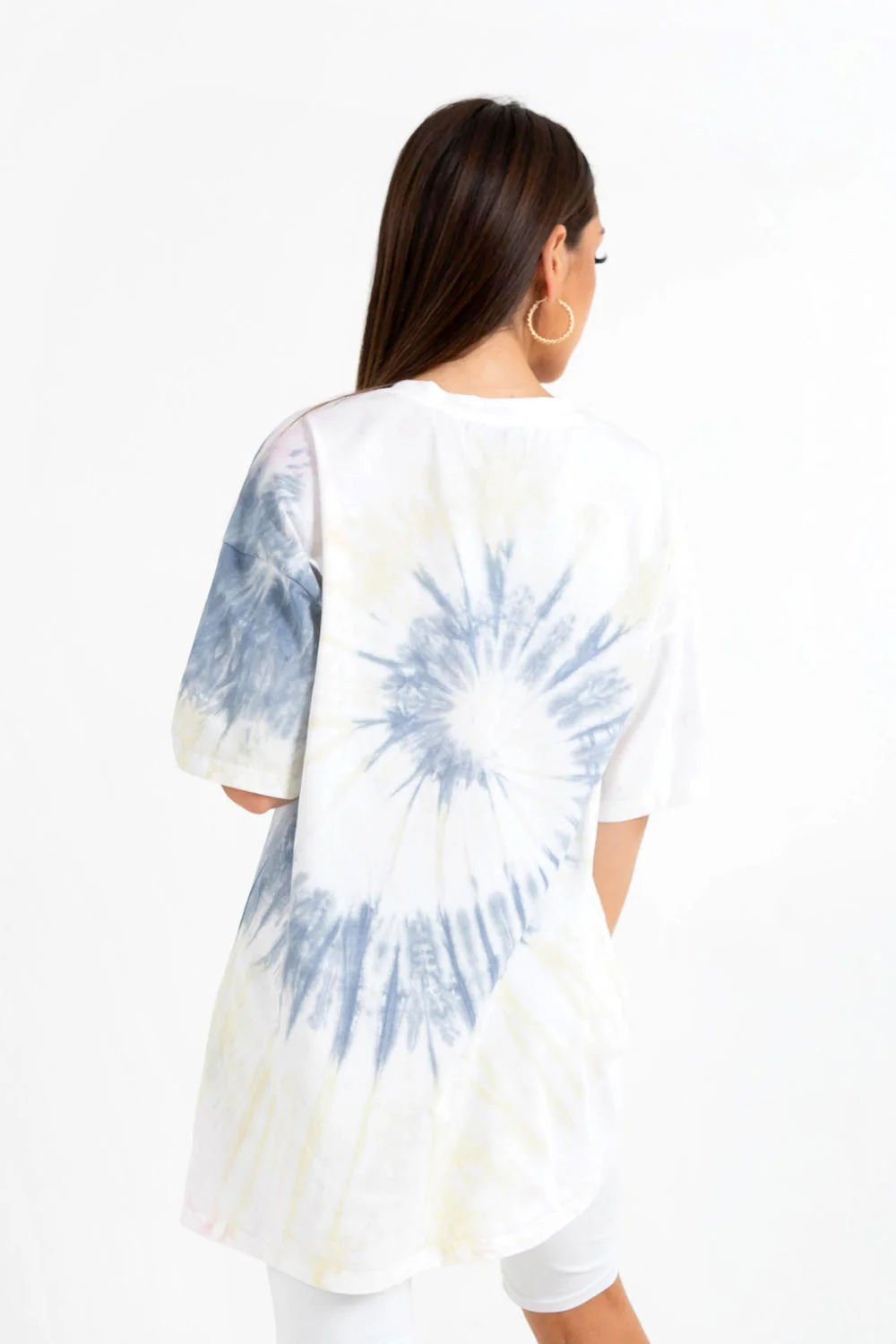 T-shirt rosace tie dye Rose - Image 5
