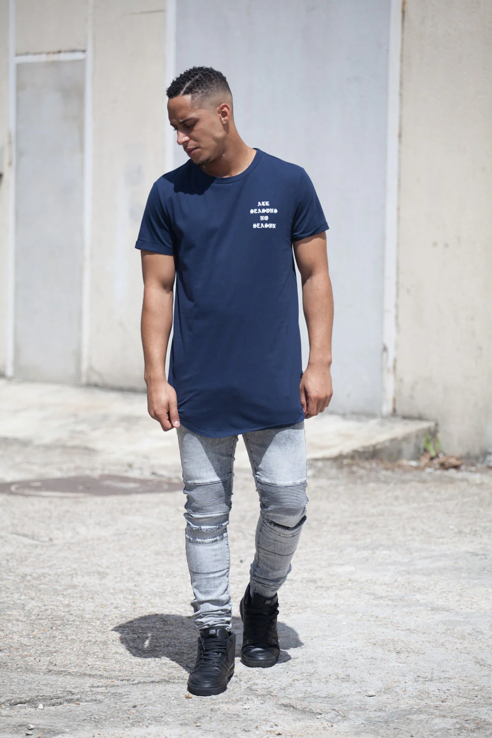 T-shirt All Seasons No Season bleu M2207VTS - Image 2