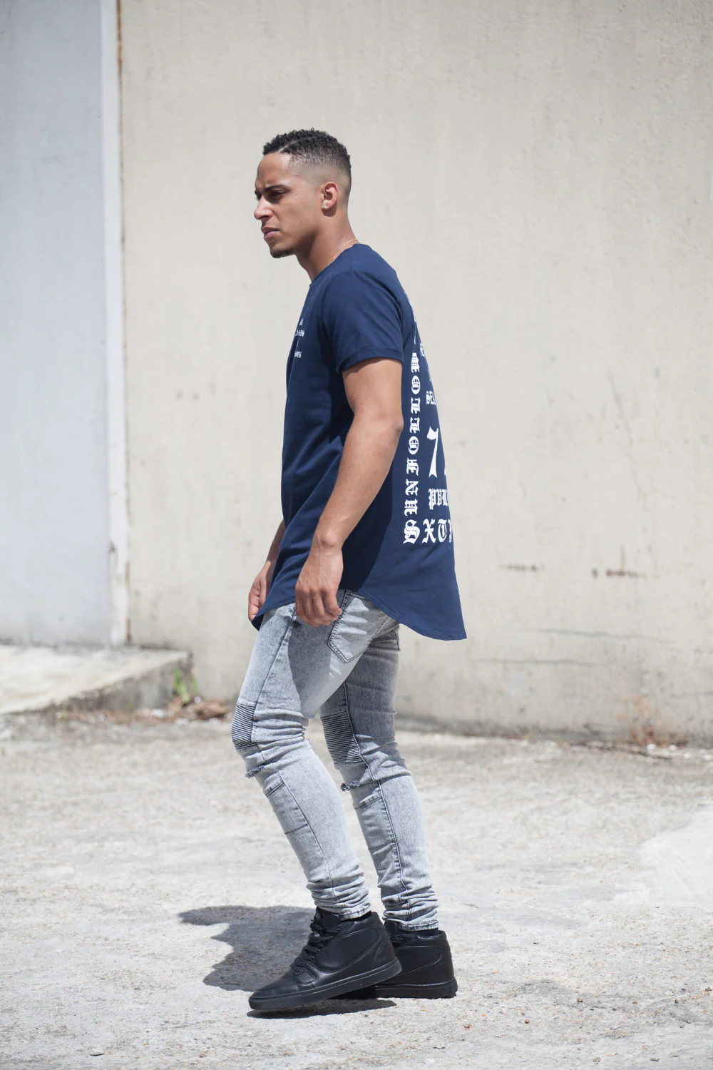 T-shirt All Seasons No Season bleu M2207VTS - Image 5