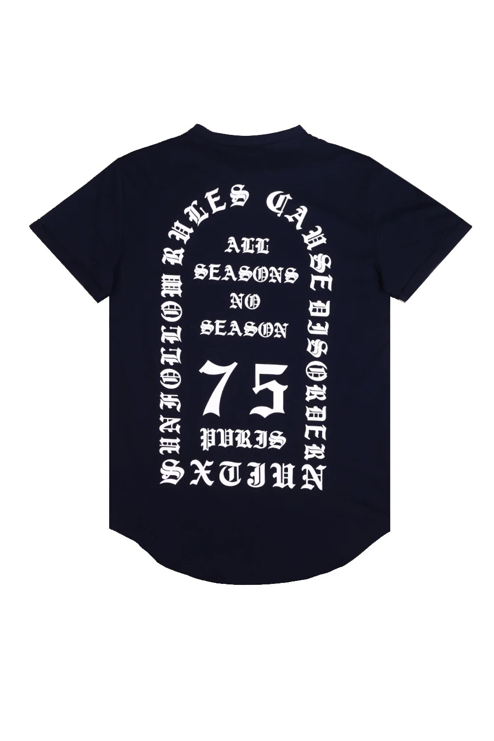 T-shirt All Seasons No Season bleu M2207VTS - Image 6