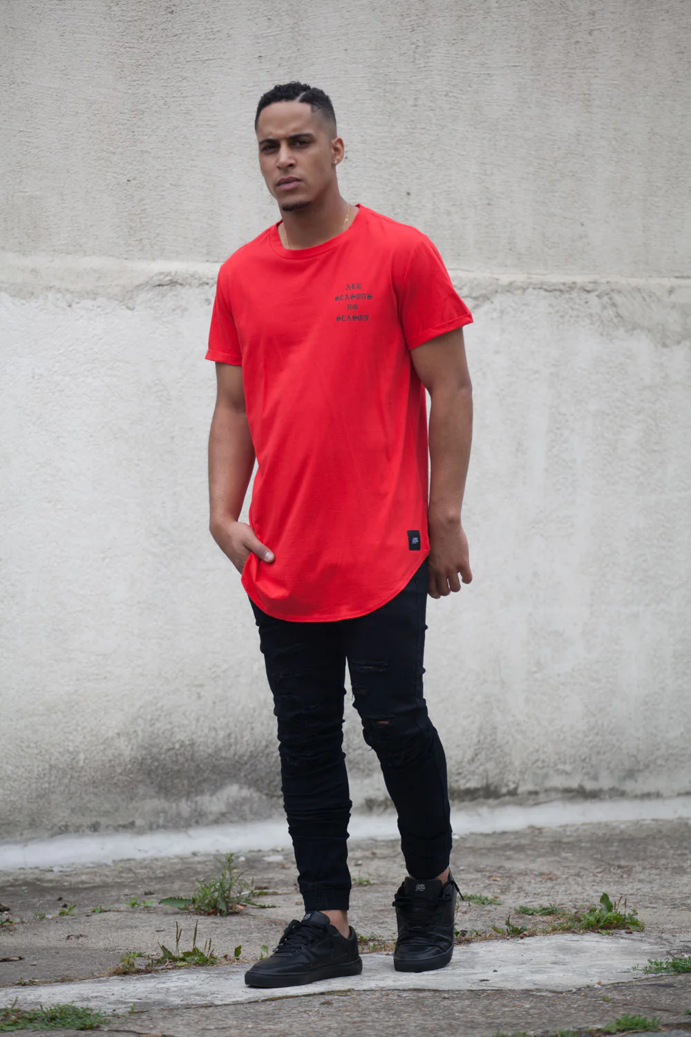 T-shirt All Seasons No Season rouge M2207VTS - Image 2